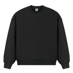 Chompa negra over-size