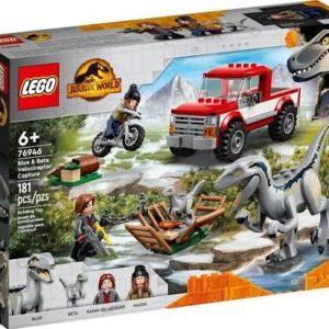 LEGO Jurassic World Dominion "Blue & Beta velociraptor capture""