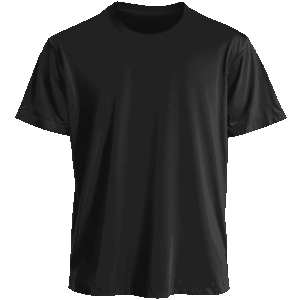 Polera negra sin marca